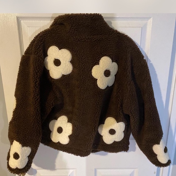 Mark Edwards Brown Sherpa Jacket - Picture 4 of 4